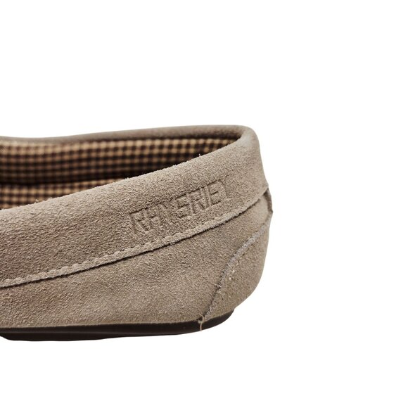 Rheson Womens Suede Loafers Size 10 Beige - Picture 10 of 14